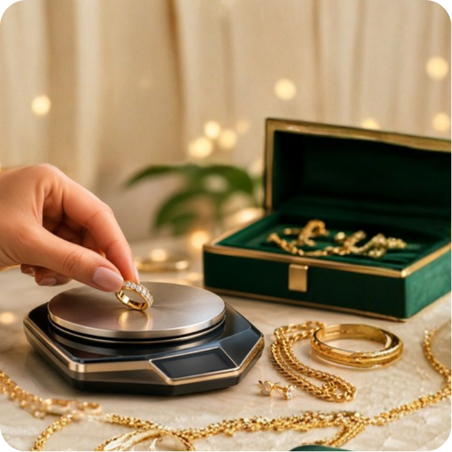 Valoración de joyas de oro en Casa Crisol